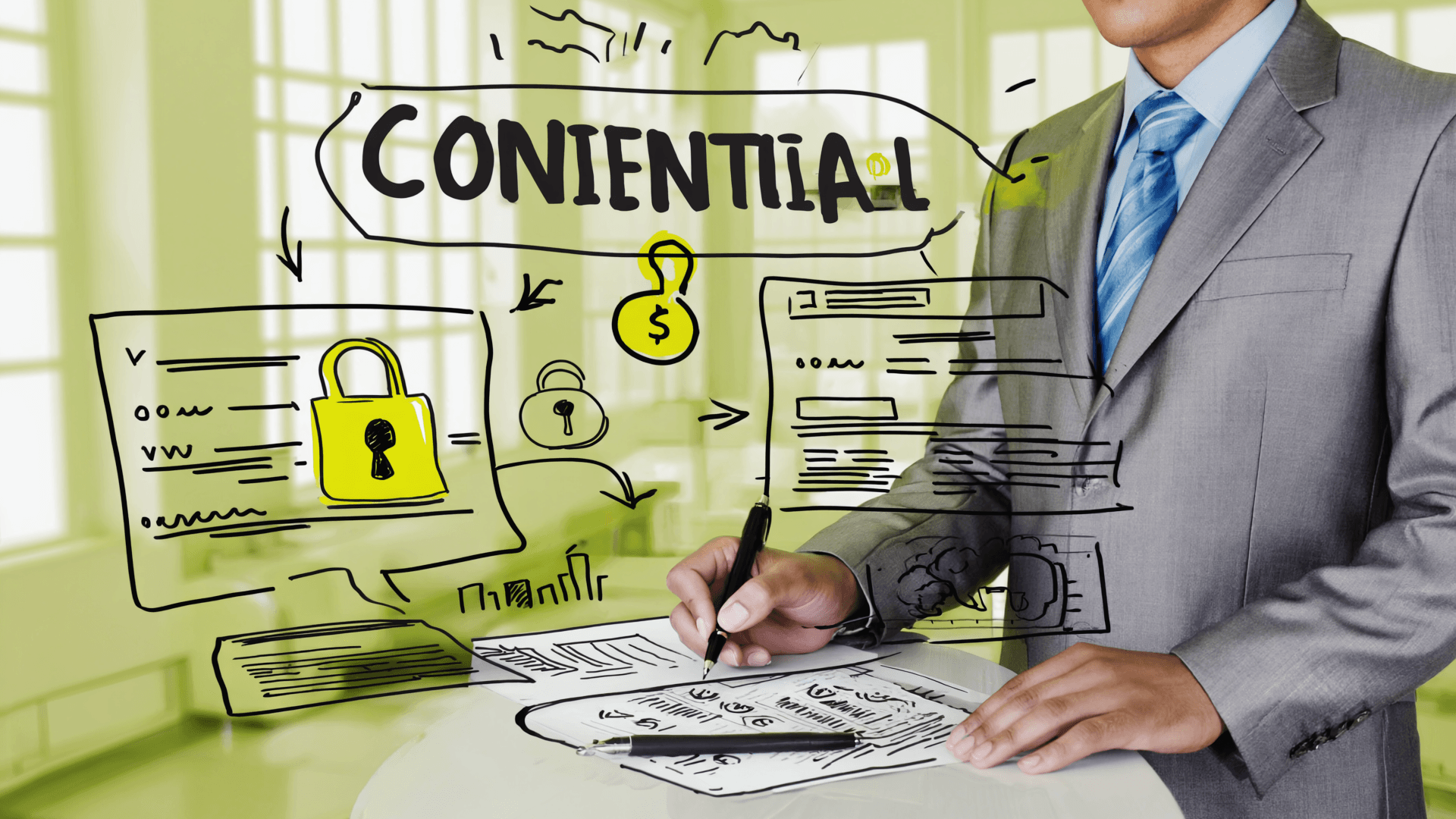 100% confidentiality agreement(NDA)